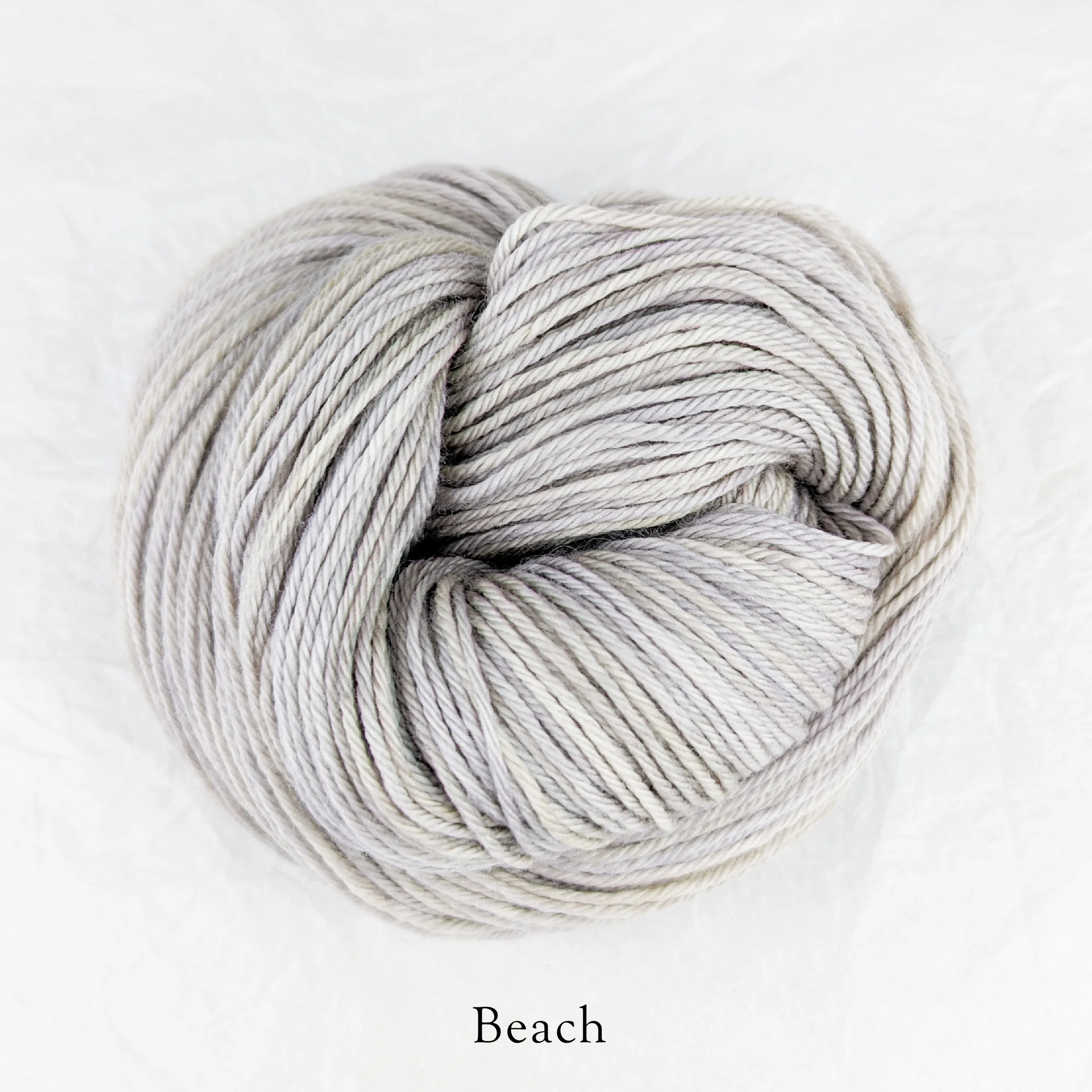 r*u様 【新品】CTHY SUMMER KNIT by Merino Wool Grey Drizzle Fibers - Merino Storm - DK weight superwash knitting